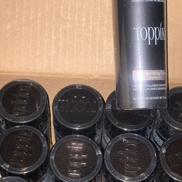 Toppik wholesale box of 20 bottles 27.5 G limited offer color dark brown, black